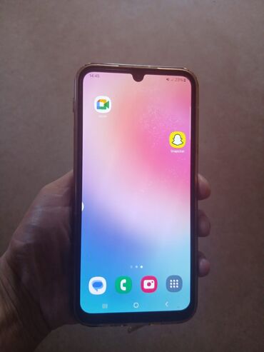 QAZ: Samsung Galaxy A24 4G, 4 GB, Barmaq izi