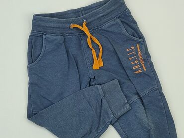 spodnie chłopięce joggery: Sweatpants, Lupilu, 3-4 years, 98/104, condition - Fair