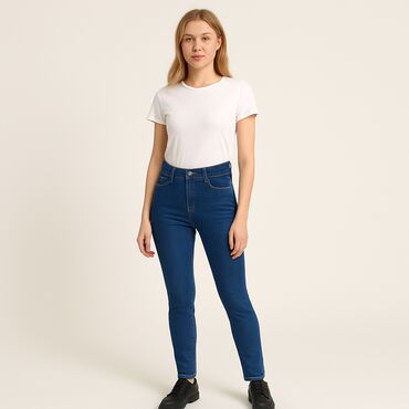woskowane dżinsy: Benetton, Jeans for women, S (EU 36)