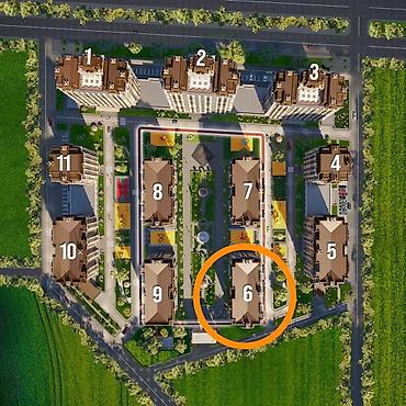 archa group: 2 комнаты, 80 м², Асанбай мкр Элитка, 4 этаж, ПСО (под самоотделку) — 5