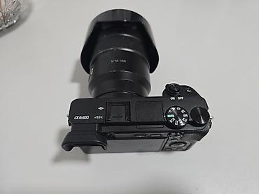 sony dsc: Беззеркальная камера Sony α6400 (4K) с объективом Sony G E PZ 18–105 — 4