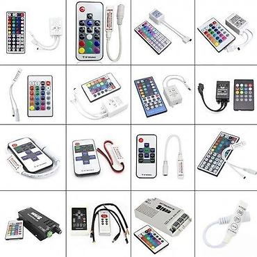Rasveta: Profesionalni set 25m RGB Led traka 5050 Tač.kon.RF. 100din/m 2300rsd — 11