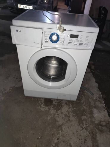 запчасти для стиральной машины: Стиральная машина LG, Б/у, Автомат, До 6 кг, Компактная