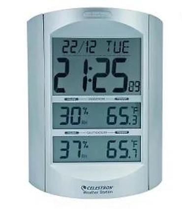 Merači vlage: Celestron Large Format LCD Weather Station – bežična meteorološka — 10