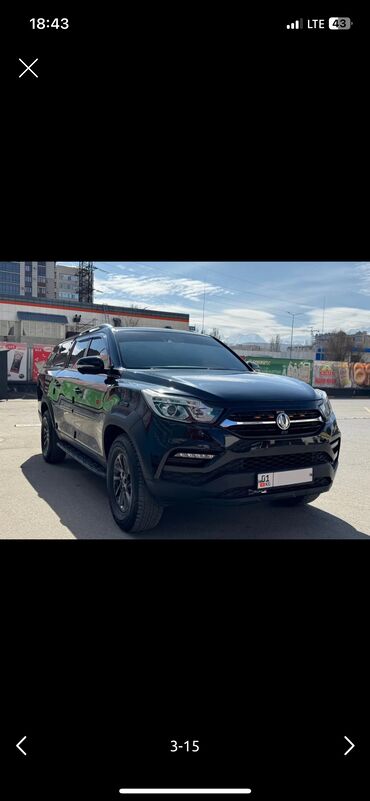 Ssangyong: Ssangyong Rexton Sports: 2019 г., 2.2 л, Типтроник, Дизель, Пикап — 3