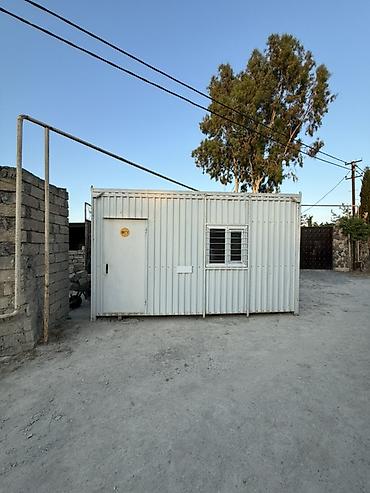 konteyner ev qiymetleri: Metalkonstruksiya modul konteyner otaq - Material: ribli sinklənmiş — 1