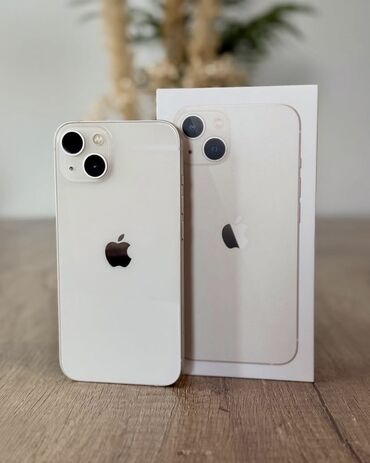 Apple iPhone: IPhone 13, 256 GB, Ağ, Face ID