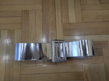 privezak srebro: Kais/pojas srebrno sive boje