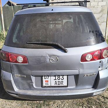 богажник ипсум: Запчасти Mazda Demio (серебристый цвет): голубой Асман ондуу - — 6