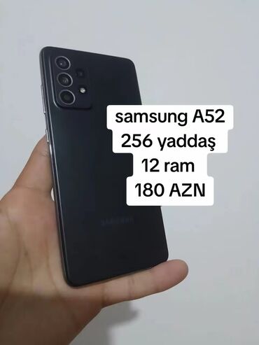 Samsung: Samsung Galaxy A53 5G, 256 GB, rəng - Qara, Barmaq izi, İki sim kartlı