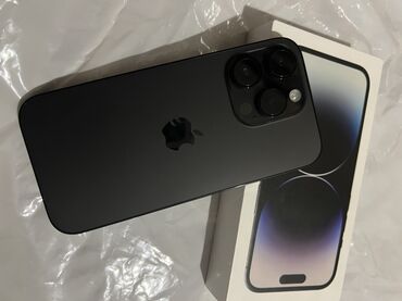 айфон xr в корпусе 14: IPhone 14 Pro, Колдонулган, 256 ГБ, Кара, Куту, 80 %
