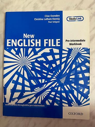 Книги и журналы: English file. Nəşrindən və levelindən asılı olaraq 3-4 manat arası — 8