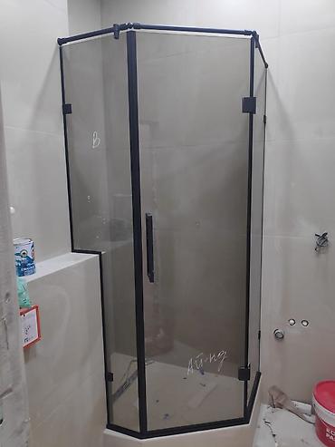 Душевые перегородки и ограждения: Душевые кабины стеклянные перегородки душевые кабины Бишкек 🚿 — 11