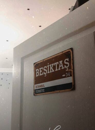 Beşiktaş fanatları üçün divar posteri yenidir packasindadir 20x30 cm