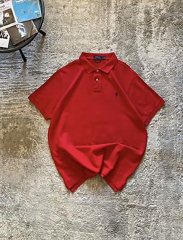 geyımler: Polo köynək, Ralph Lauren, XL, rəng - Qırmızı — 1