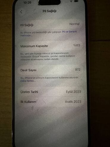 Apple iPhone: IPhone 15, 128 GB, Çəhrayı, Face ID, Simsiz şarj, Sənədlərlə — 6