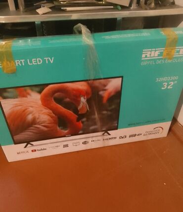 cib ucun wifi: Yeni Televizor Riffle Led 32" Ünvandan götürmə