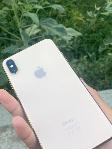 ноутбуки mac: IPhone Xs Max, Колдонулган, 512 ГБ, Алтын, 100 %