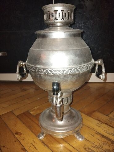 samovar satışı: Новый Электрический Самовар, 4 л, Самовывоз, Платная доставка