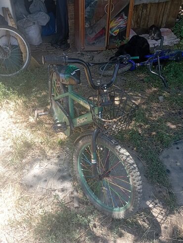 велосипед зеленый: Продам велосипед, в хорошем состоянии, для возраста 5-9 лет