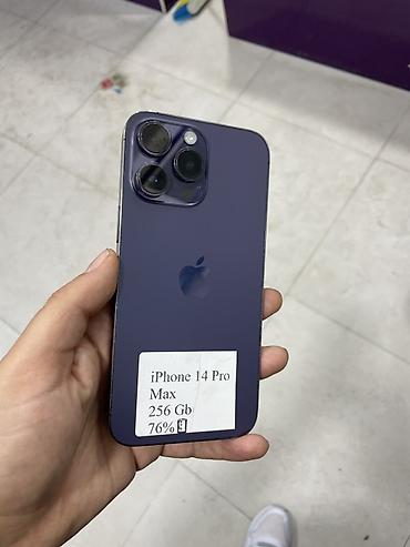 ayfon 8 pulus: IPhone 14 Pro Max, 256 GB, Deep Purple, Zəmanət, Barmaq izi, Simsiz şarj — 5