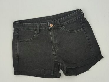 modne krótkie spodenki: H&M, Shorts for women, S (EU 36)