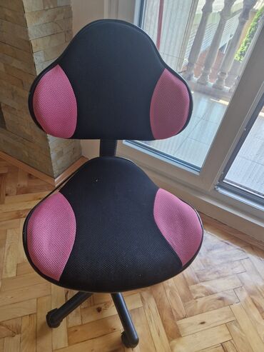 stolica za sedenje: Ergonomska, bоја - Crna