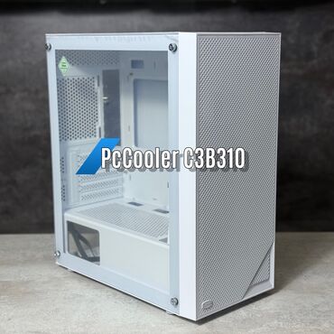 корпус на ноутбук: Корпус ПК, Новый, PcCooler, Mini-ATX, цвет - Белый