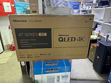 Телевизоры: Телевизор Hisense 50A7GQ QLED с интернетом 4K изображение Квантовая — 26