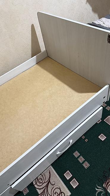 bunk bed: Односпальная кровать, Б/у, С ящиком для хранения, длина - 190 см — 3