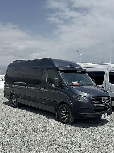 2 2 мерс: Mercedes-Benz Sprinter (длинная база, высокий потолок), темно-серый — 10