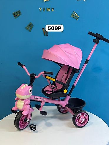 Velosipedlər: Uşaq üçtəkərli velosipedləri – model seriyaları: 505P, 507P, 509P — 9