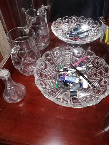 ваза стеклянная: Вазы, бокалы и др, от 50 до 500сом за штуку