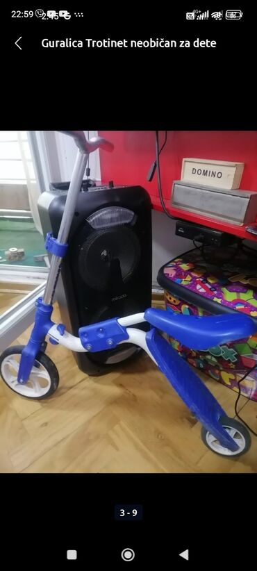 Kolica za bebe: Trotinet ili Guralica ispravan dobar za malo dete . 
Mirjevo — 8