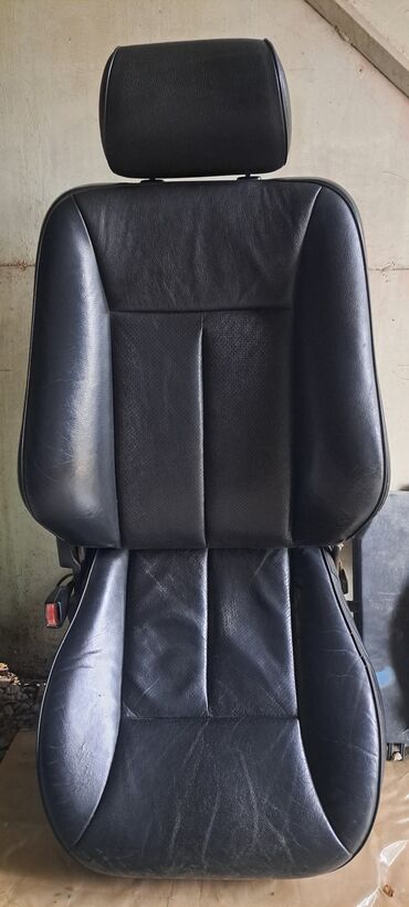 w211 сиденья: Переднее сиденье, Кожа, Mercedes-Benz 1998 г., Б/у, Оригинал, Япония