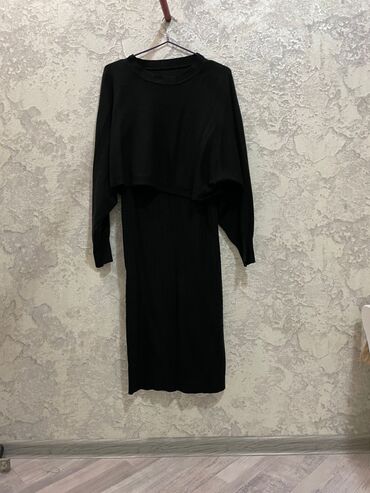 i̇kili qadın kostyumları: Вечернее платье, Миди, XL (EU 42)
