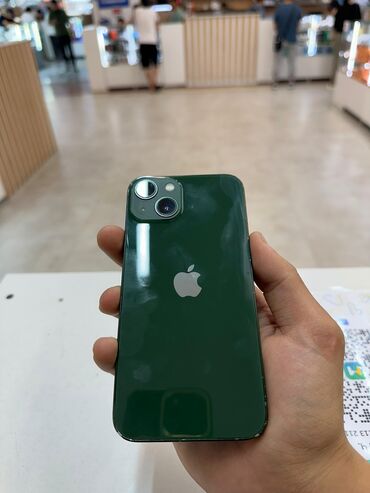 айфон xr бу бишкек: IPhone 13, Колдонулган, 128 ГБ, Жашыл, Куту, 81 %
