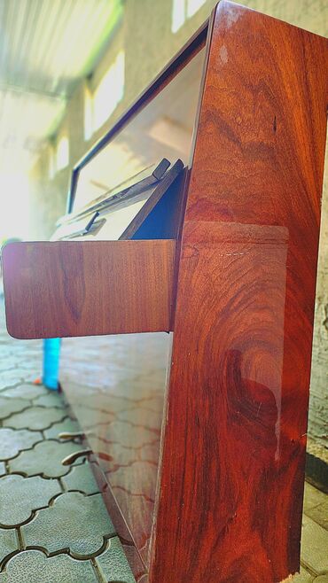 Пианино: В хорошем состоянии. Нужна настройка, и пару клавиш зависает. Торг — 8