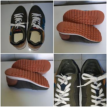 patike br 39: Original kožne patike SUN68, model sa prepoznatljivim AX logoom sa — 3