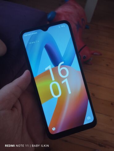 ev qizdiran: Redmi A2+, 64 GB, rəng - Qara, Sensor, Barmaq izi, Simsiz şarj