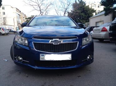 Мототранспорт: Tünd göy rəngdə Chevrolet Cruze Ili 2013 Probeg:334min orginal