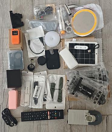 ələk: Müxtəlif aksesuar və elektronikadan ibarət qarışıq dəst Dəstdə — 1
