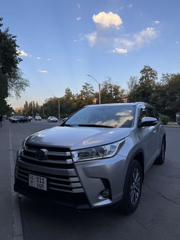 машина в караколе: Toyota Highlander: 2018 г., 3.5 л, Автоматтык, Бензин, Жол тандабас