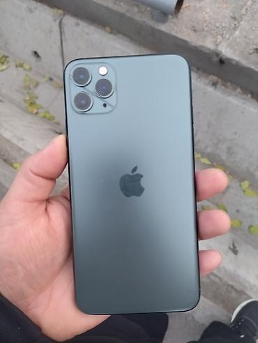 IPhone 11 Pro, Б/у, 512 ГБ, Зеленый, Защитное стекло, 100 %