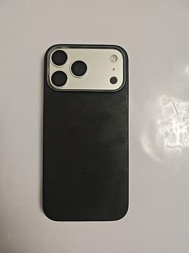 манас телефон: IPhone 17 Pro Max, Б/у, 256 ГБ, Серебристый, 100 % — 4