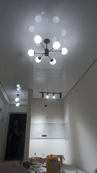 Натяжной потолок: Натяжной потолок Глянцевое, Матовое, 3D потолки Демонтаж, Бесплатный замер, Гарантия — 6