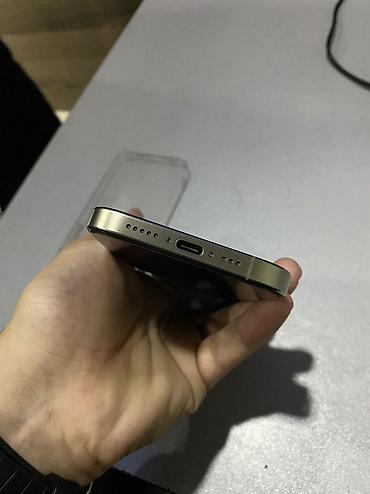 komputer core i5: IPhone 15 Pro, 128 GB, Natural Titanium, Simsiz şarj, Face ID — 3