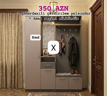 giris dolabi: Dəhliz üçün funksional giriş dolabı dəsti - Qiymət: 350 AZN (şəkildə — 1