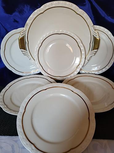 Kuhinjski setovi: Servis za torte,kolace 1929 do 1972g. Edelstein Bavaria. Servis za — 3