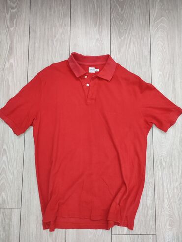 поло рубашки: Рубашка L (EU 40), цвет - Красный